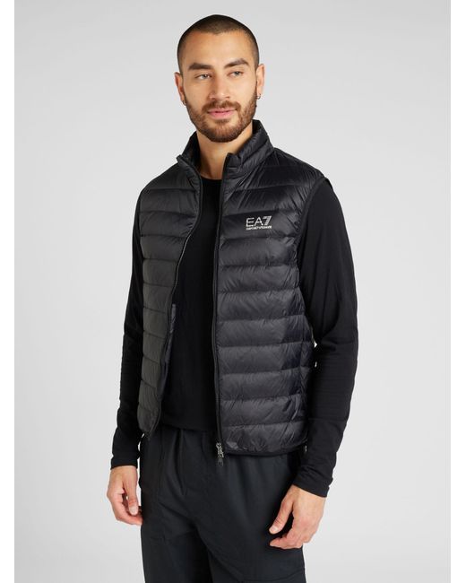 EA7 Weste in Black für Herren