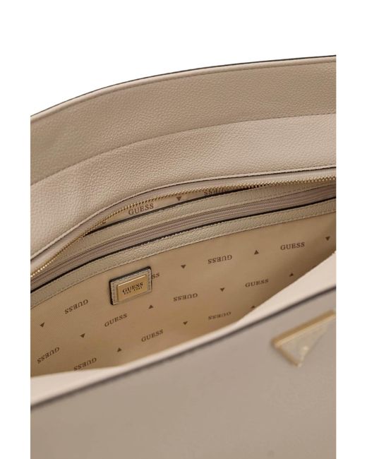 Guess White Shopper Devon