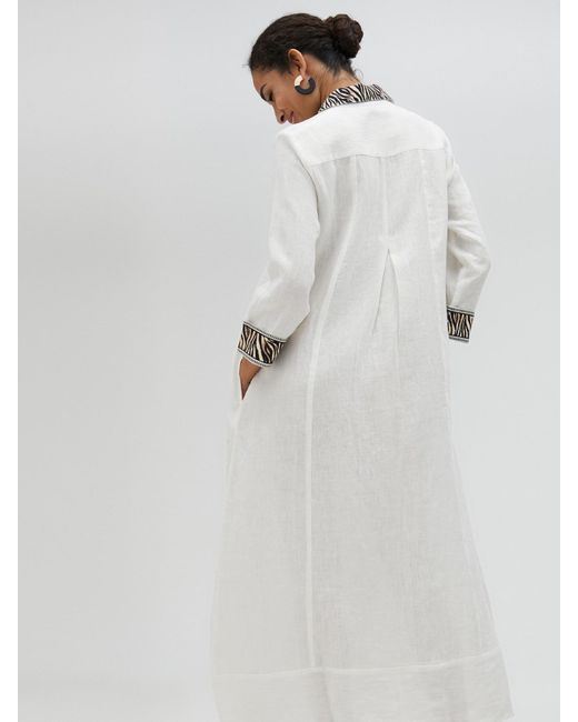 Lola Casademunt White Shirt-Kleid