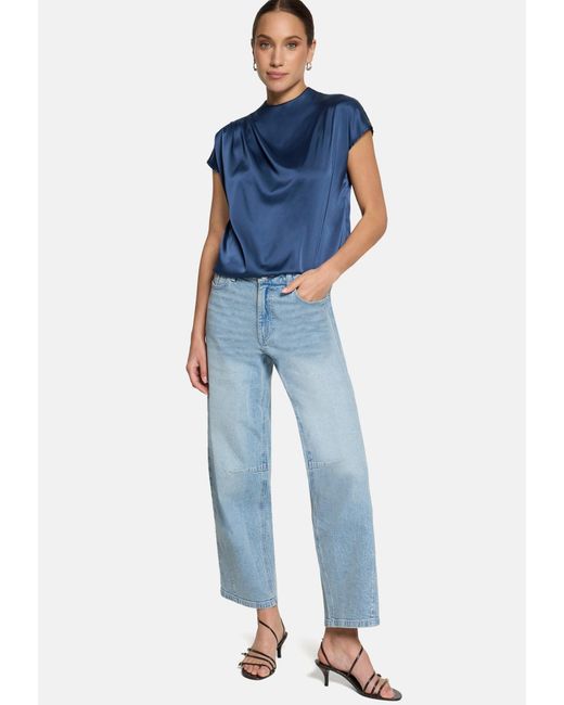 Zero Blue Bluse