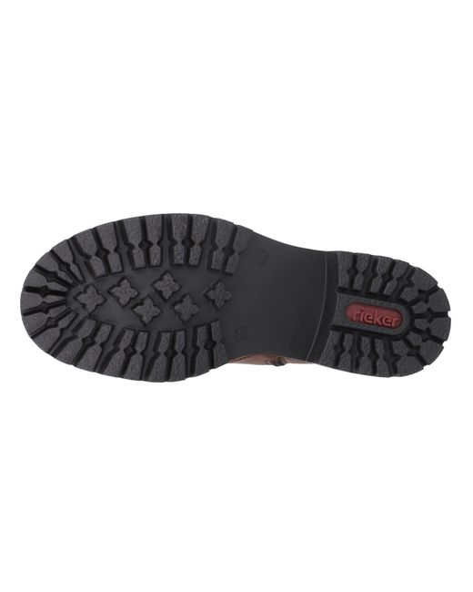 Rieker Brown Schnürstiefelette