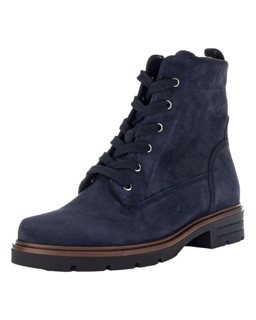 Gabor Blue Schnürstiefelette