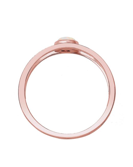 Elli Jewelry Multicolor Ring Opal