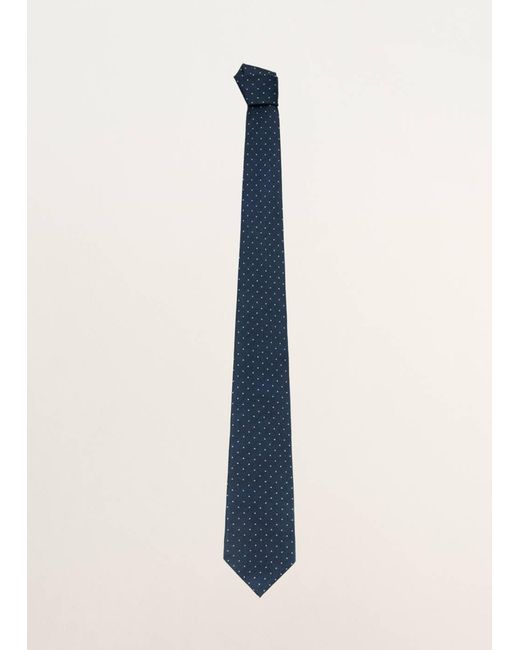 Mango Krawatte Selection in Blue für Herren