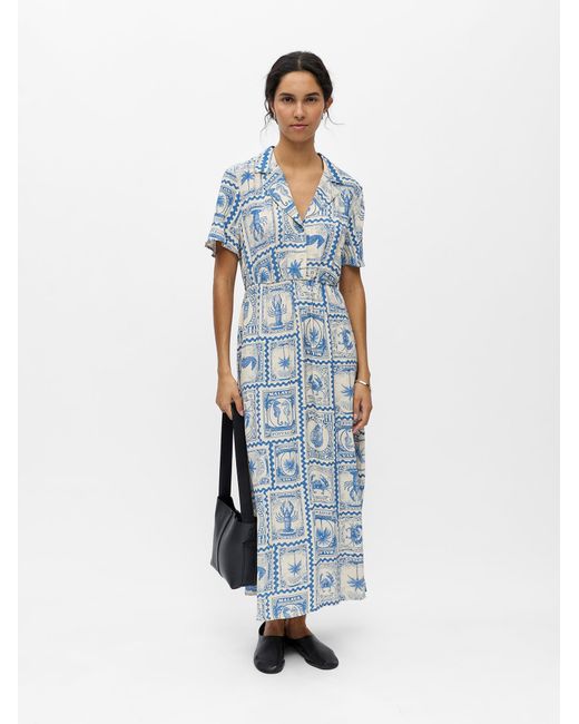 Object Blue Kleid Objvima