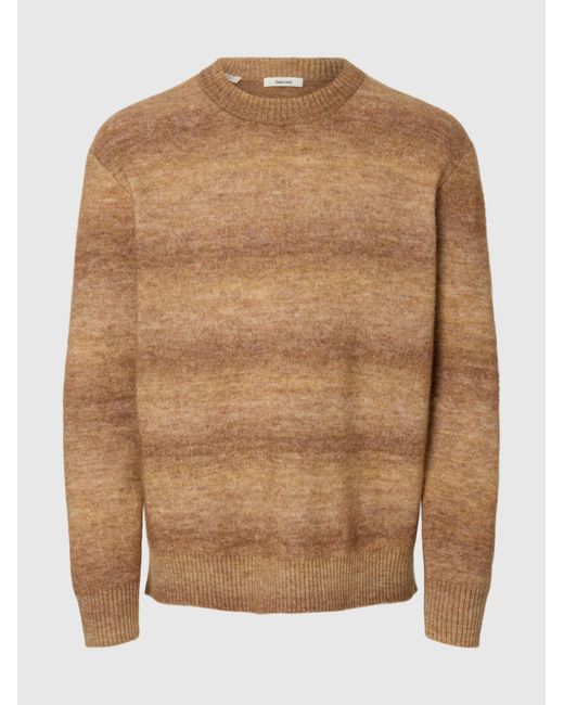 SELECTED Pullover in Natural für Herren