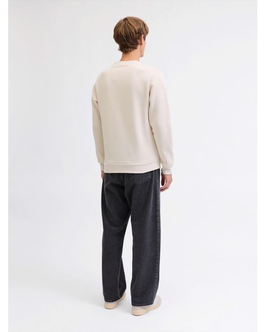 JJ Rebel Sweatshirt Jrebduke in White für Herren