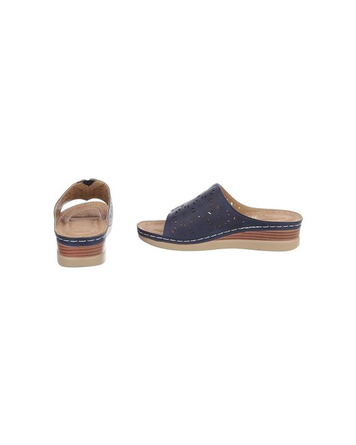Ital-Design Blue Pantolette