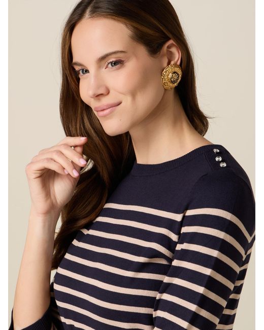 Oltre Blue Pullover