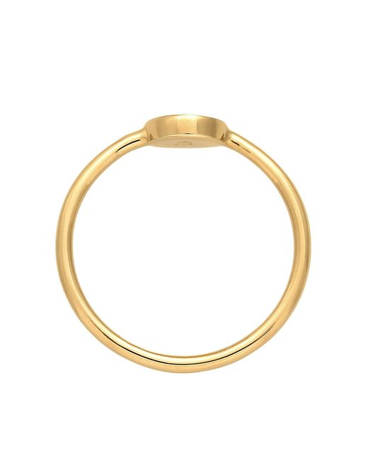 Elli Jewelry Blue Ring