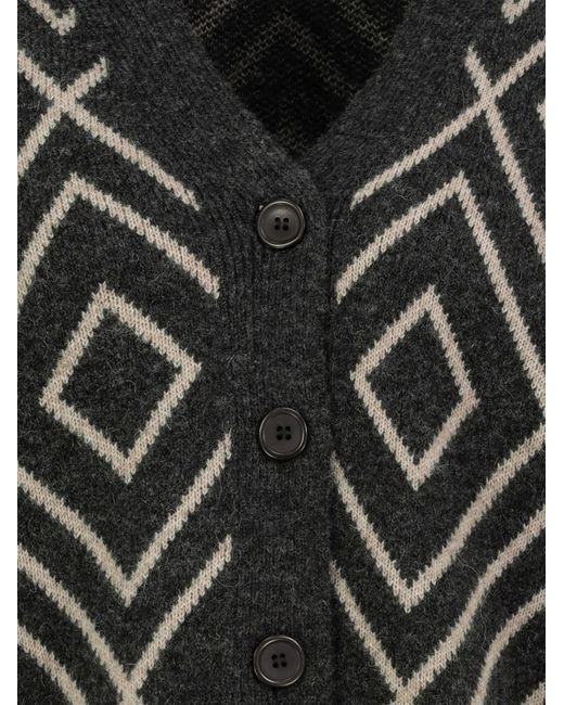 Sublevel Black Strickjacke