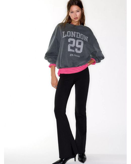 Pull&Bear Blue Sweatshirt