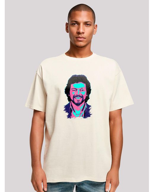 F4NT4STIC Shirt Tv Times Jeremy Beadle 1982 Pop Art in White für Herren