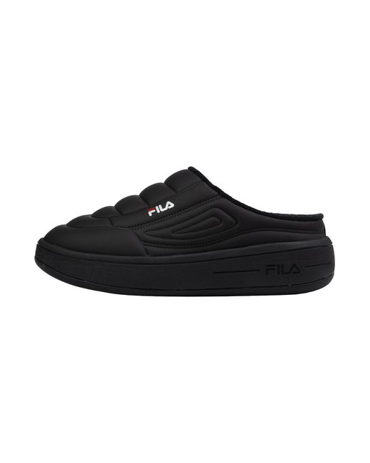 Fila Black Pantolette Superbubble