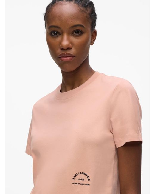 Karl Lagerfeld Pink T-Shirt