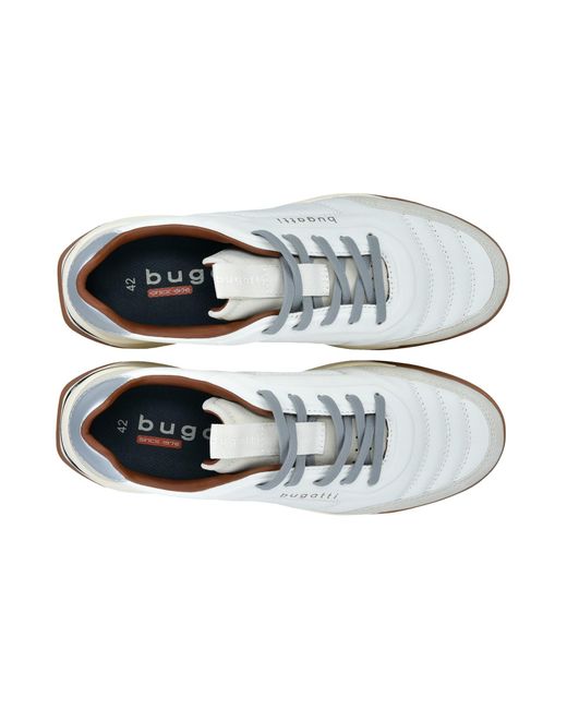 Bugatti Sneaker in White für Herren