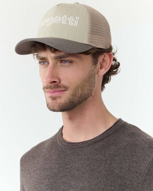 Bugatti Cap in Natural für Herren