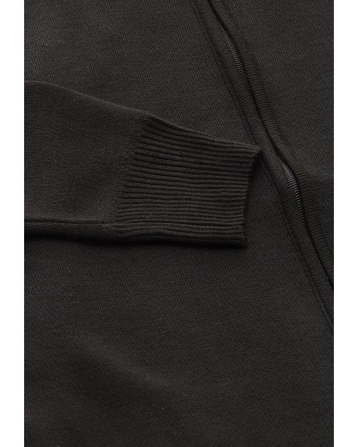 Mozzaar Strickjacke in Black für Herren