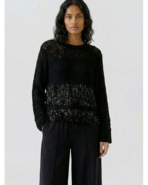 Ouí Black Pullover