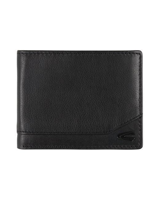 Camel Active Geldbörse Aus Echtem Leder in Black für Herren