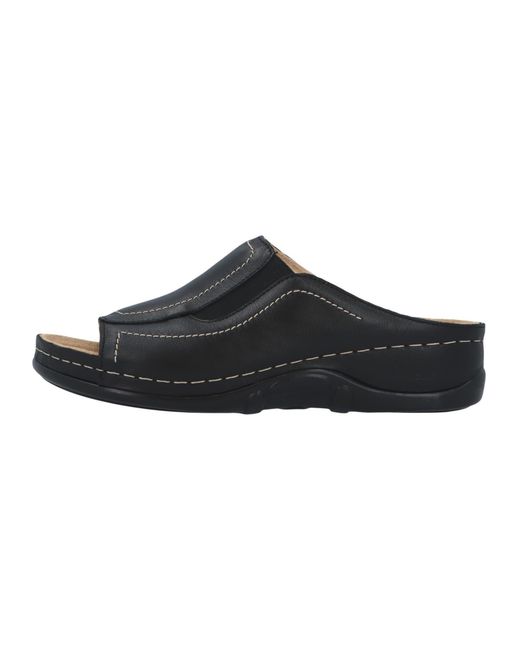 Berkemann Black Pantolette Isabella
