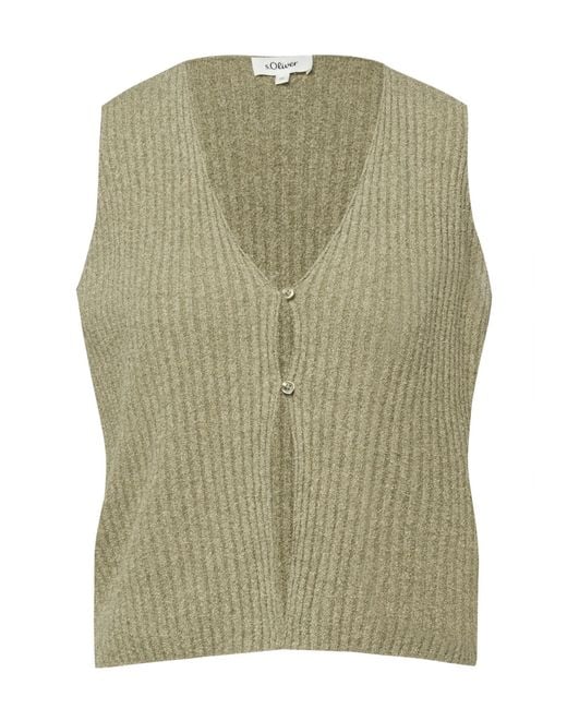 S.oliver Green Oliver Strickpullunder