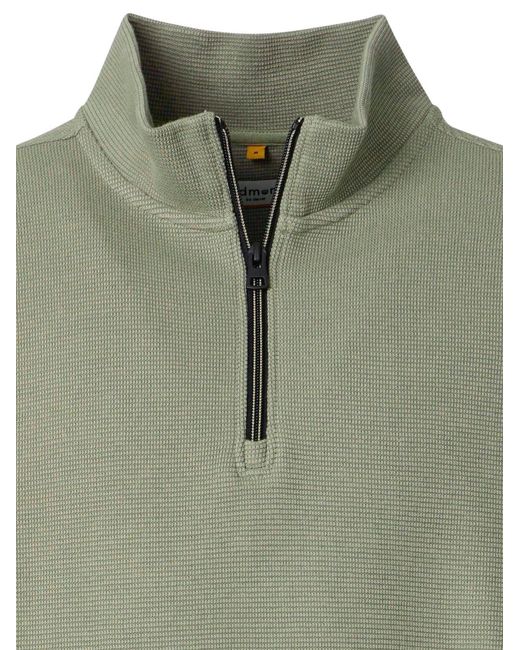 Redmond Pullover Basic in Green für Herren