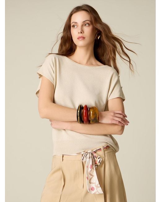 Oltre White Pullover