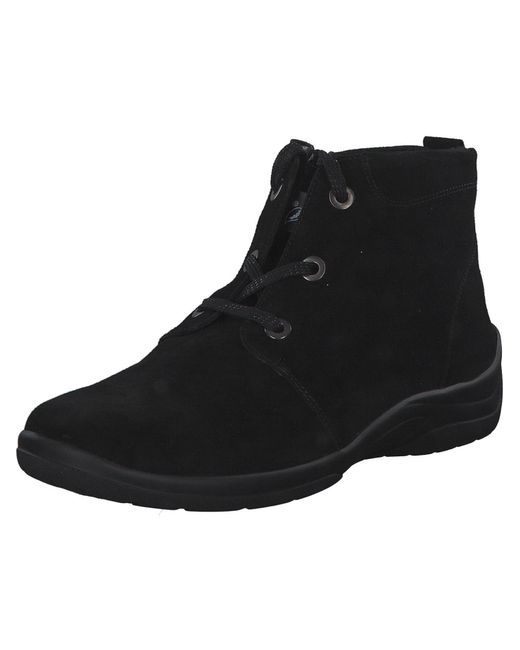Waldläufer Black Schnürstiefelette Hesna
