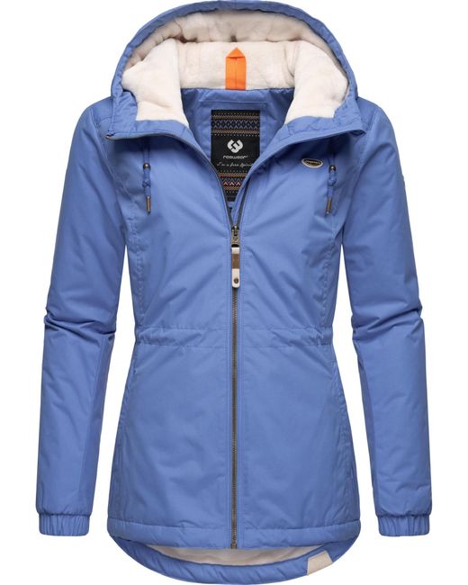 Ragwear Blue Winterjacke 'Dankka'