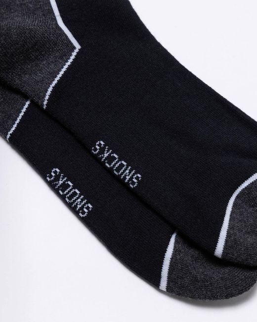 Snocks Black Socken