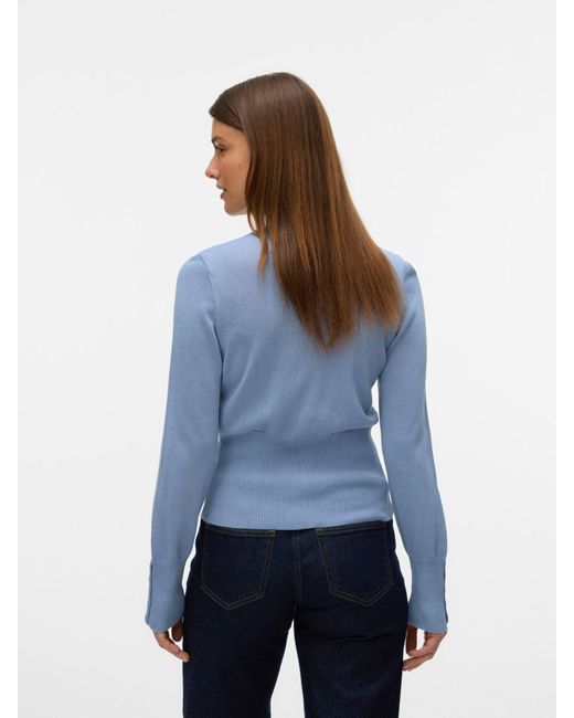 Vero Moda Blue Strickjacke 'Vmpelia'
