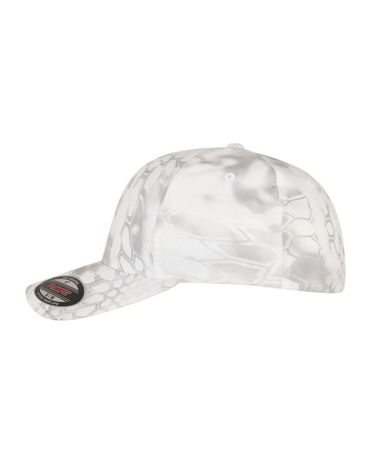Flexfit White Cap Kryptek