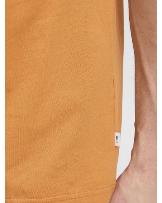 Solid Rundhalsshirt Sdpedro in Orange für Herren