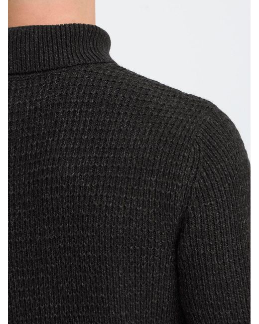 Blend Rollkragenpullover in Black für Herren