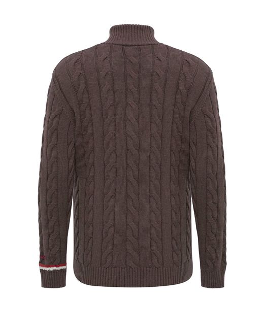 Moxx Paris Brown Pullover 'Baptiste'