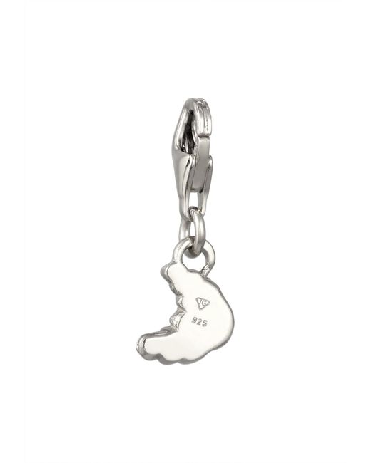 Elli Jewelry White Charm