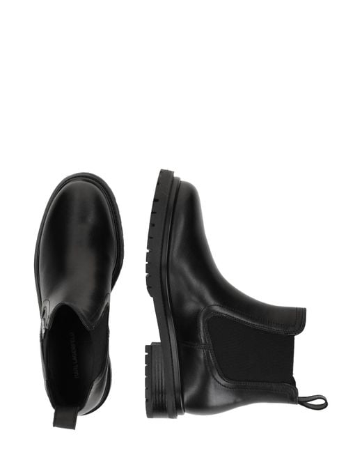 Karl Lagerfeld Black Chelsea Boots