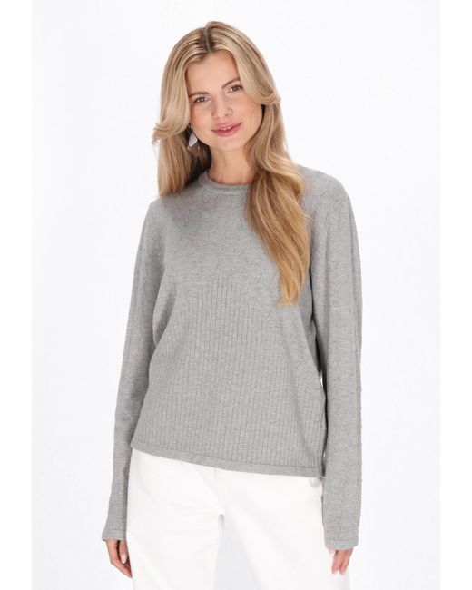 Usha Gray Pullover
