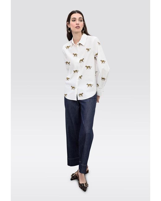 Lola Casademunt White Bluse