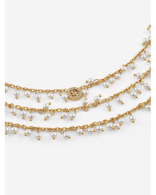 Guess White Kette Porto Venere