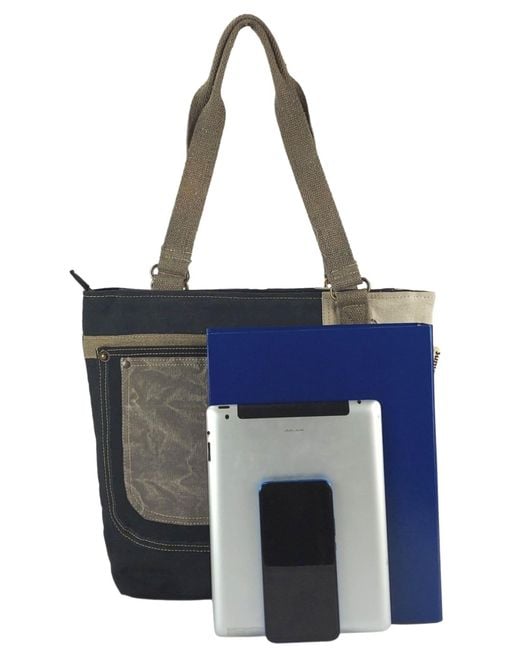 Sunsa Black Shopper