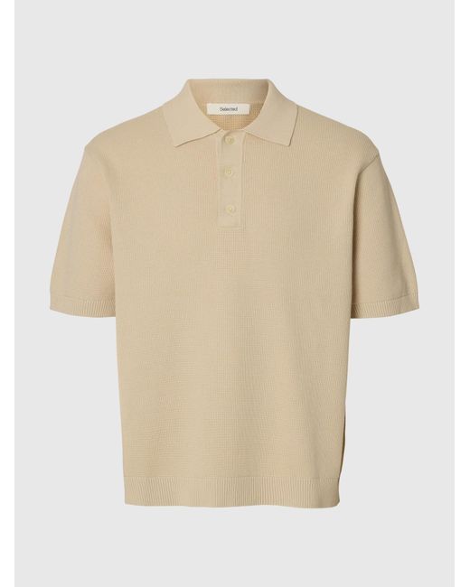 SELECTED Pullover in Natural für Herren