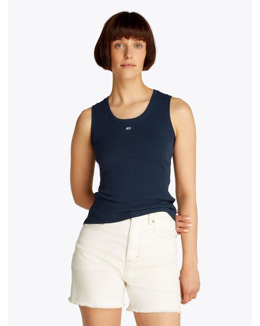 Tommy Hilfiger Blue Top 'Essential'