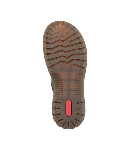 Rieker Black Schnürstiefelette