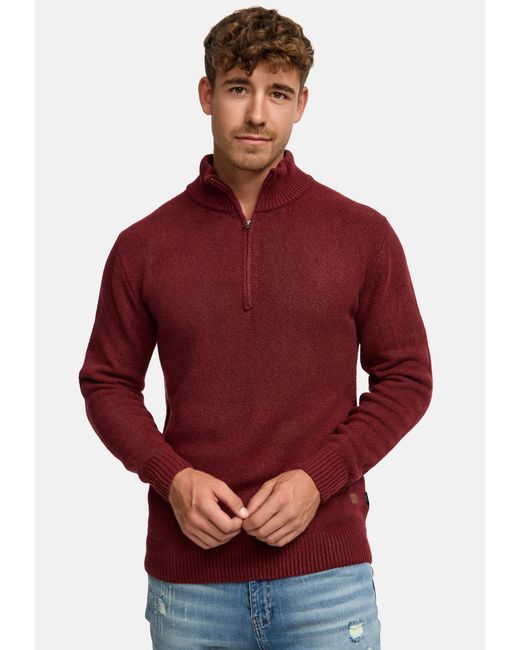 INDICODE Pullover Lokant in Red für Herren
