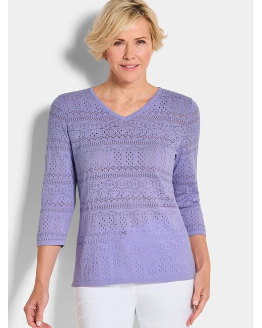 Goldner Purple Pullover