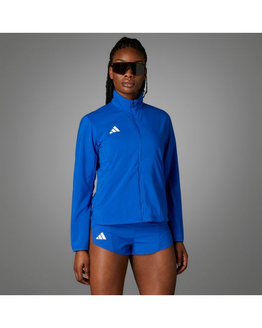 Adidas Originals Blue Sportjacke Adizero