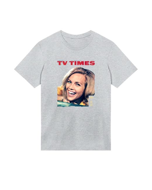 F4NT4STIC T-Shirt Tv Times Honor Blackman 1964 Cover in Gray für Herren