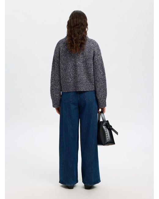 SELECTED Blue Pullover